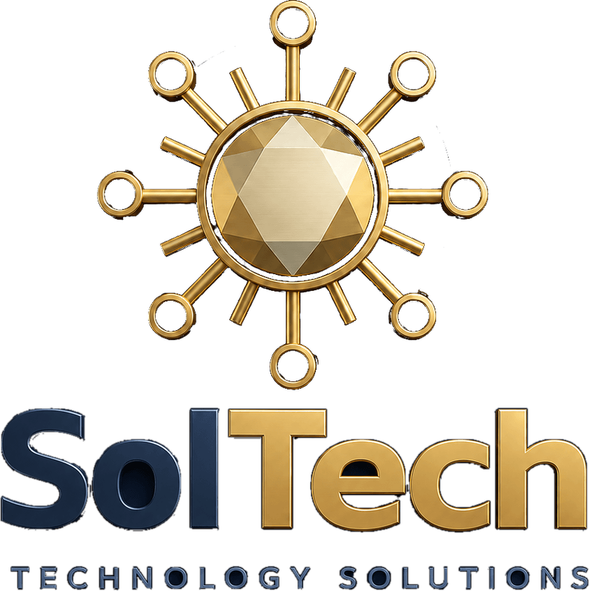 Logotipo Sol Tech — Technology Solutions